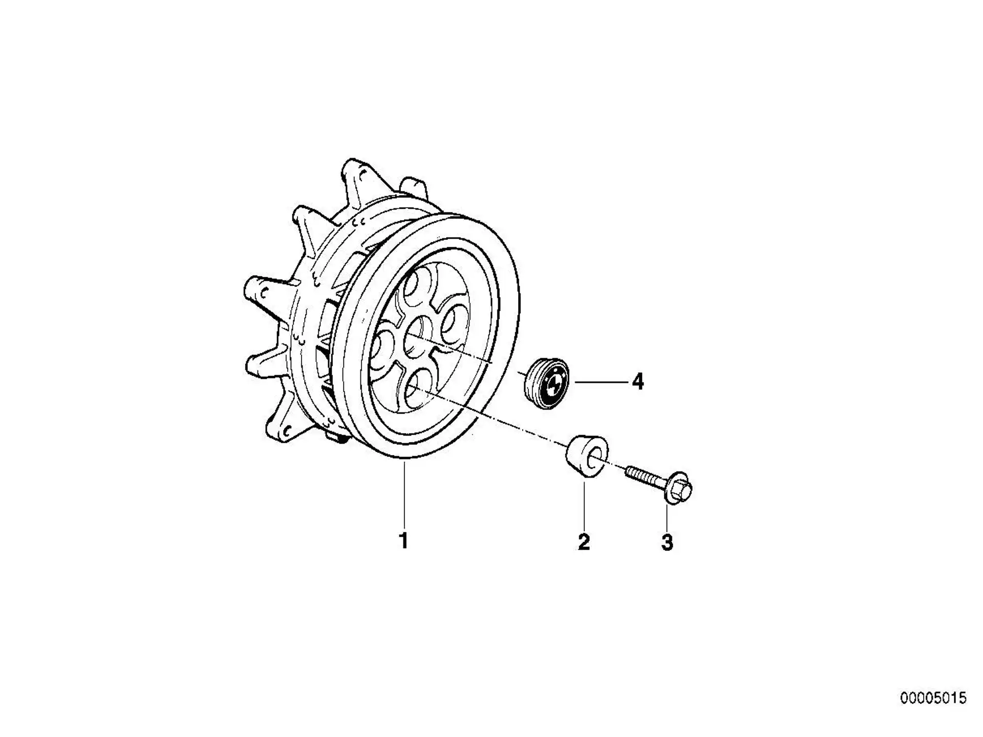 BMW Radschraube R21 R21A 36312333418