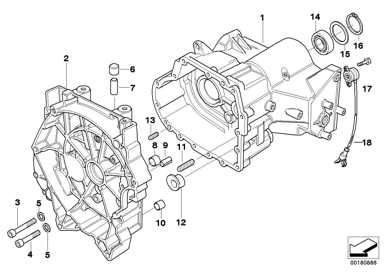BMW Schalter Leerlauf 61312306202 - Bildposition 18