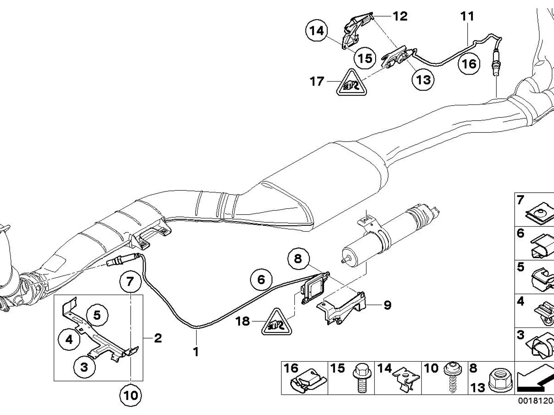 BMW Blechmutter selbstsichernd E65 E66 F01 F02 F06 F07 F10 F11 F12 F13 F95 F96 F97 F98 G01 G02 G05 G06 G07 G20 G21 G28 I12 07147134265
