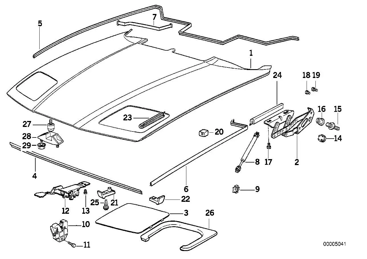 BMW Puffer E31 51238123846 - Bildposition 21