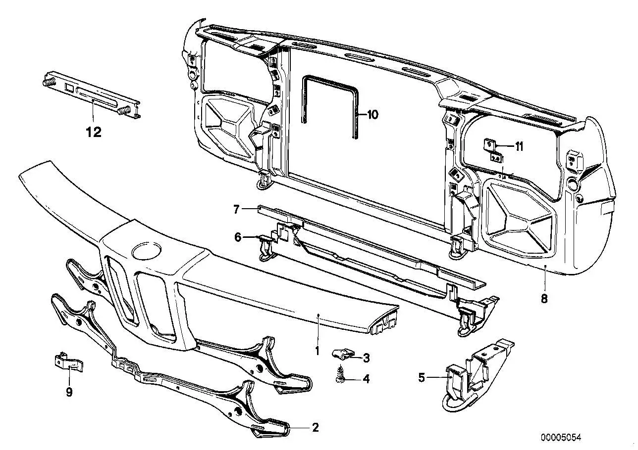 BMW Frontverkleidung E23 41331852331