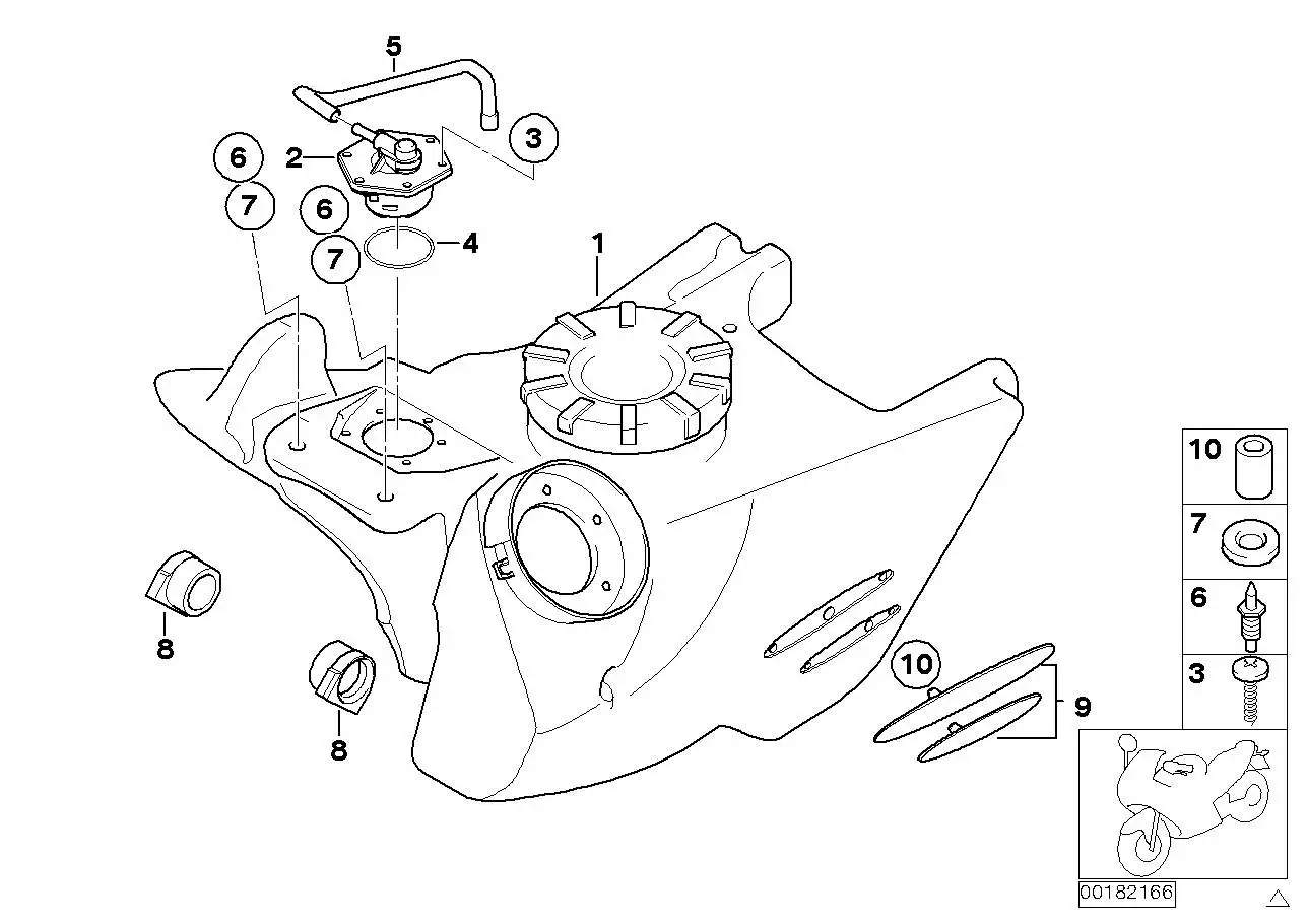 BMW Tülle R13 16117651565