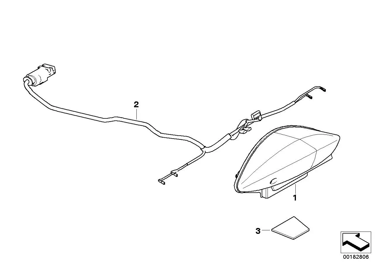 BMW Kabelbaum Heckleuchte K27 K40 K43 K71 K73 61127702078