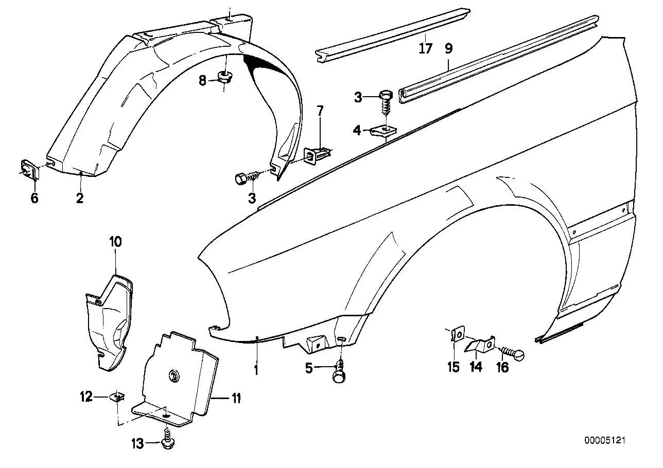 BMW Torxschraube E30 51411959137