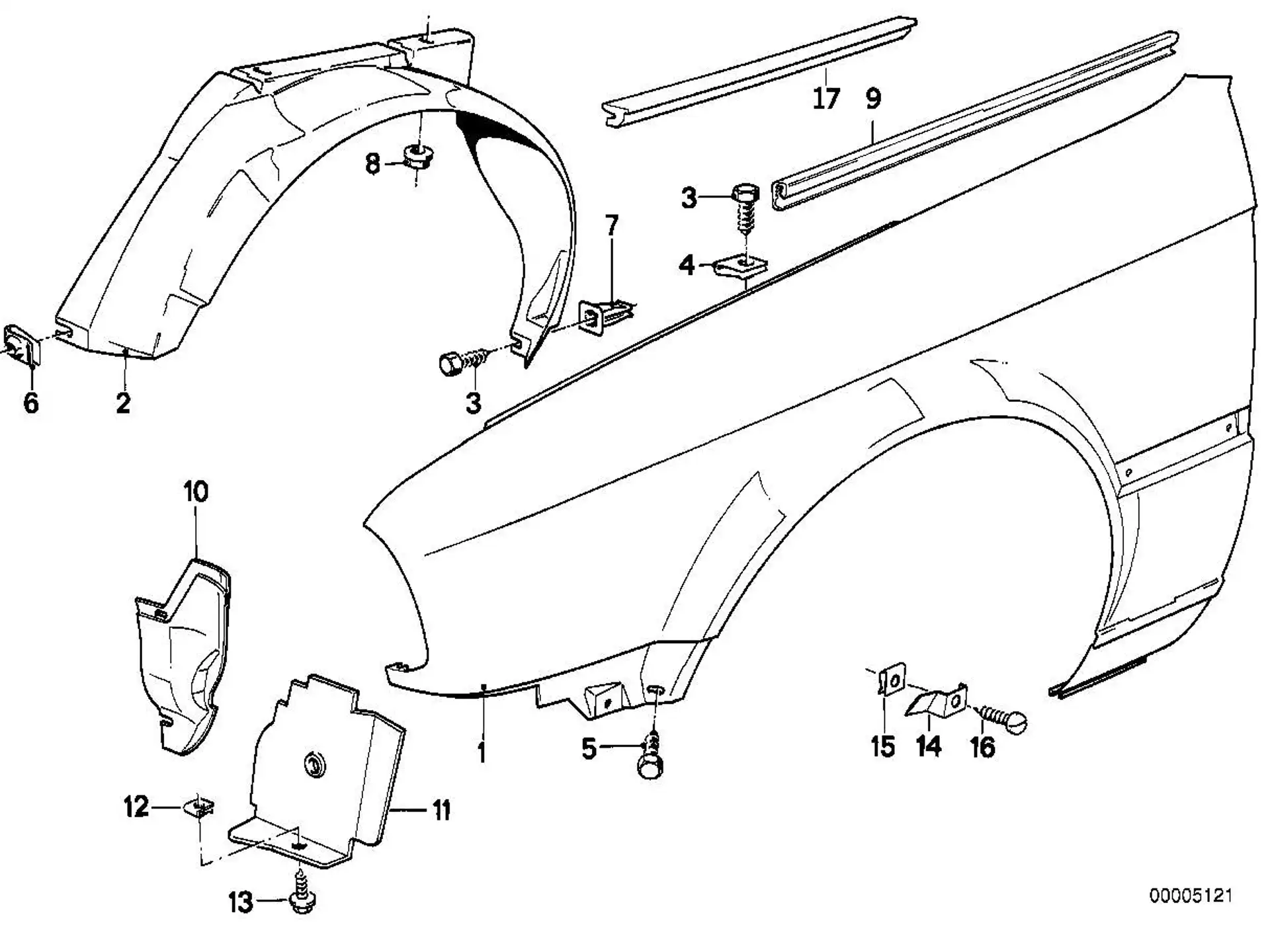 BMW Torxschraube E30 51411959137