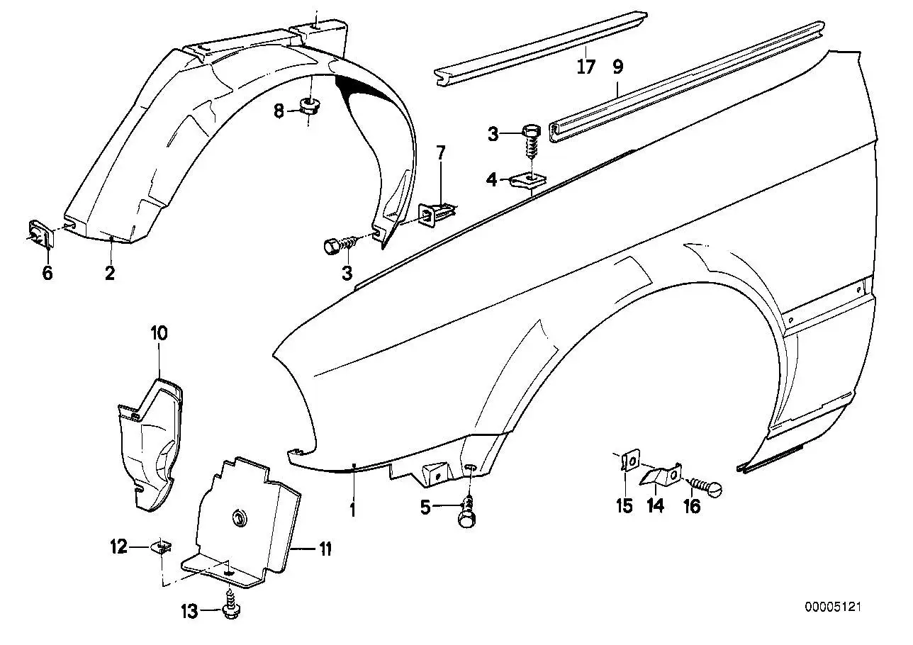 BMW Torxschraube E30 51411959137 - Z1 E30