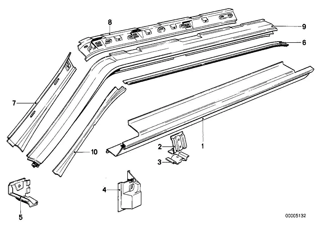 BMW Halter links 41211858689 - Bildposition 05