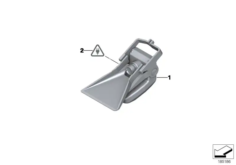 BMW KaFAS Kamera F10 F11 66519458736