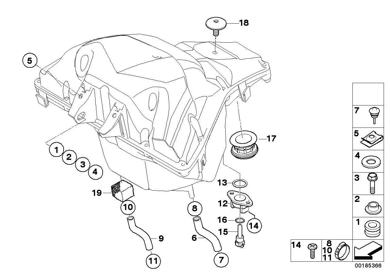 BMW Schlauchklemme K15 17112345070 - Bildposition 08