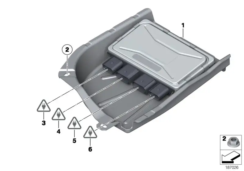 BMW Steuergerät Aktivlenkung F01 F02 F06 F07 F10 F11 F12 F13 3241