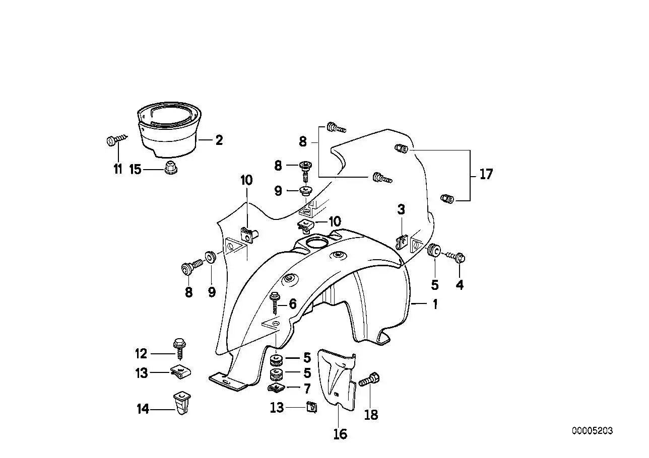 BMW Gummitülle 41352290071 - Bildposition 09
