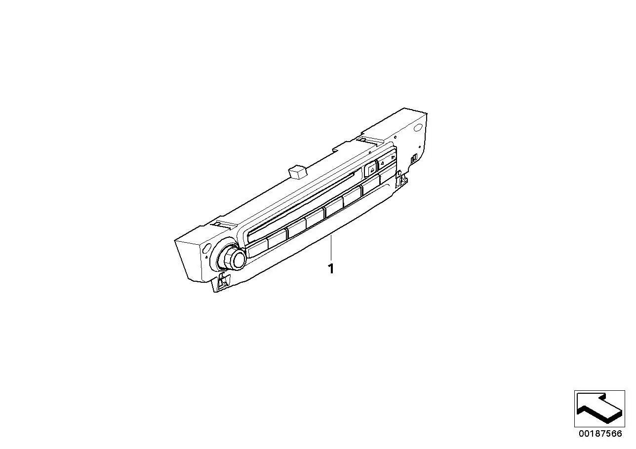 BMW Frontblende E60 E61 E63 E64 65839206067 - 5er E60, 5er E61, 6