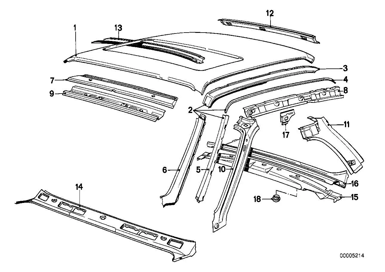BMW Windlauf E30 41321959590
