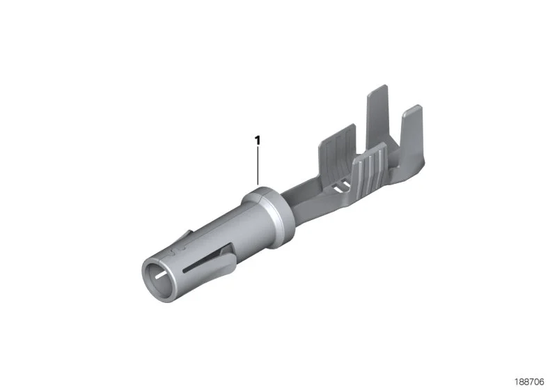 BMW Buchsenkontakt E34 E36 E38 E39 E46 E81 E82 E83 E84 E87 E88 E89 E90 E91 E92 E93 F20 F21 F25 F30 F31 F32 F34 I01 I12 I15 12521740180