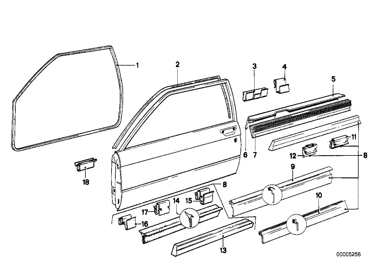 BMW Klammer E21 51211864715