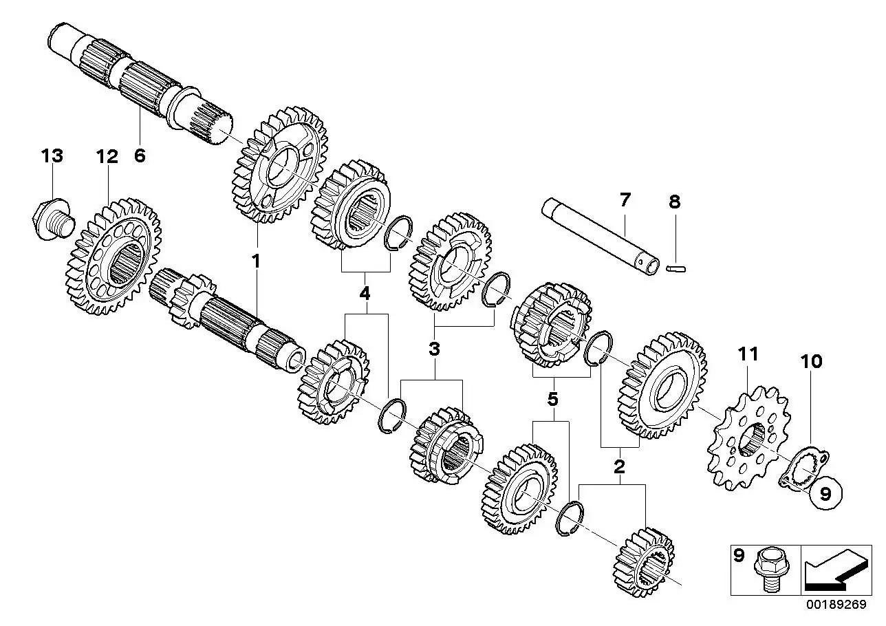 BMW Bundschraube K16 11277706897