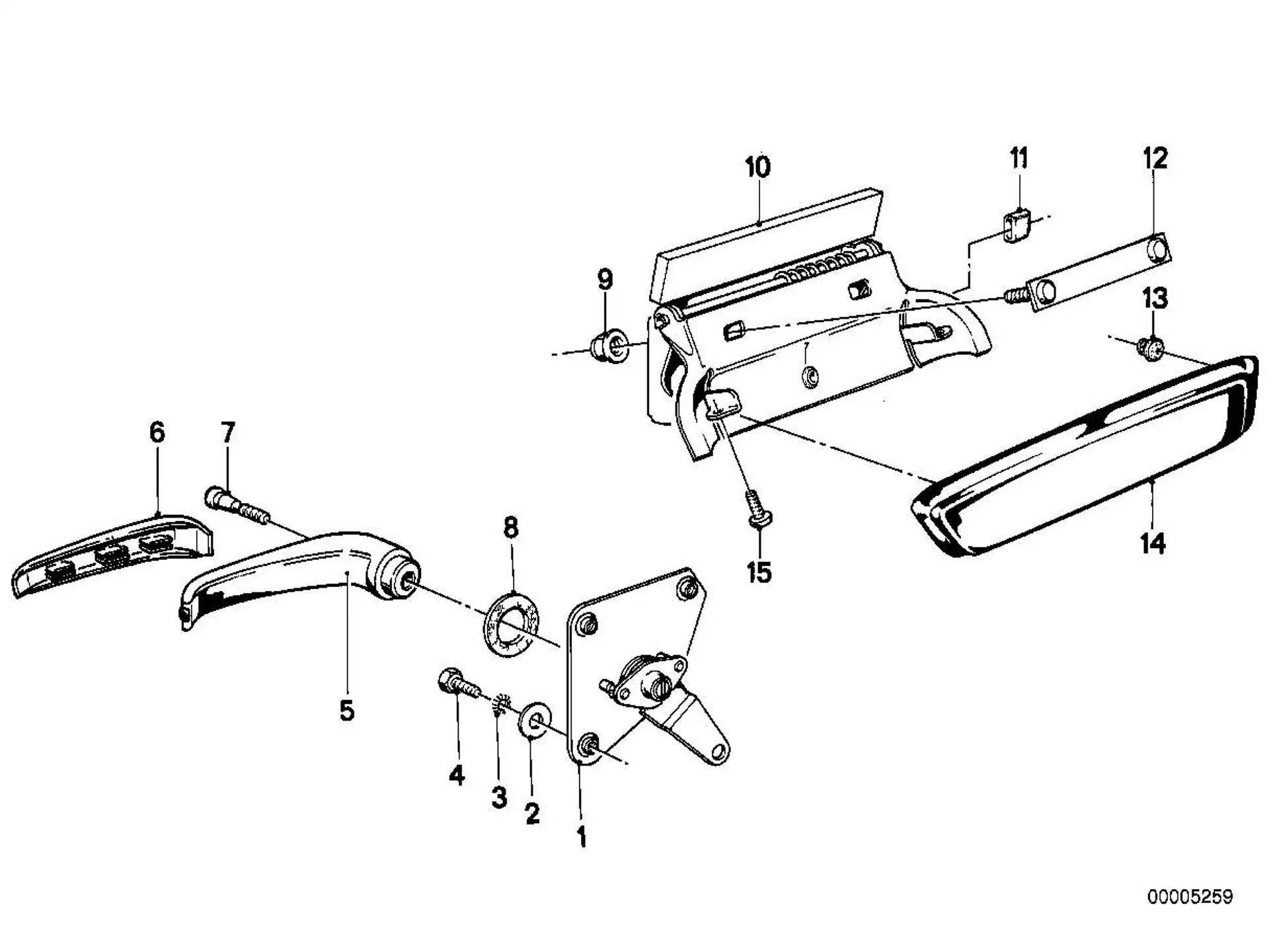 BMW Gummiauflage E12 E21 E23 E28 E34 51216742120