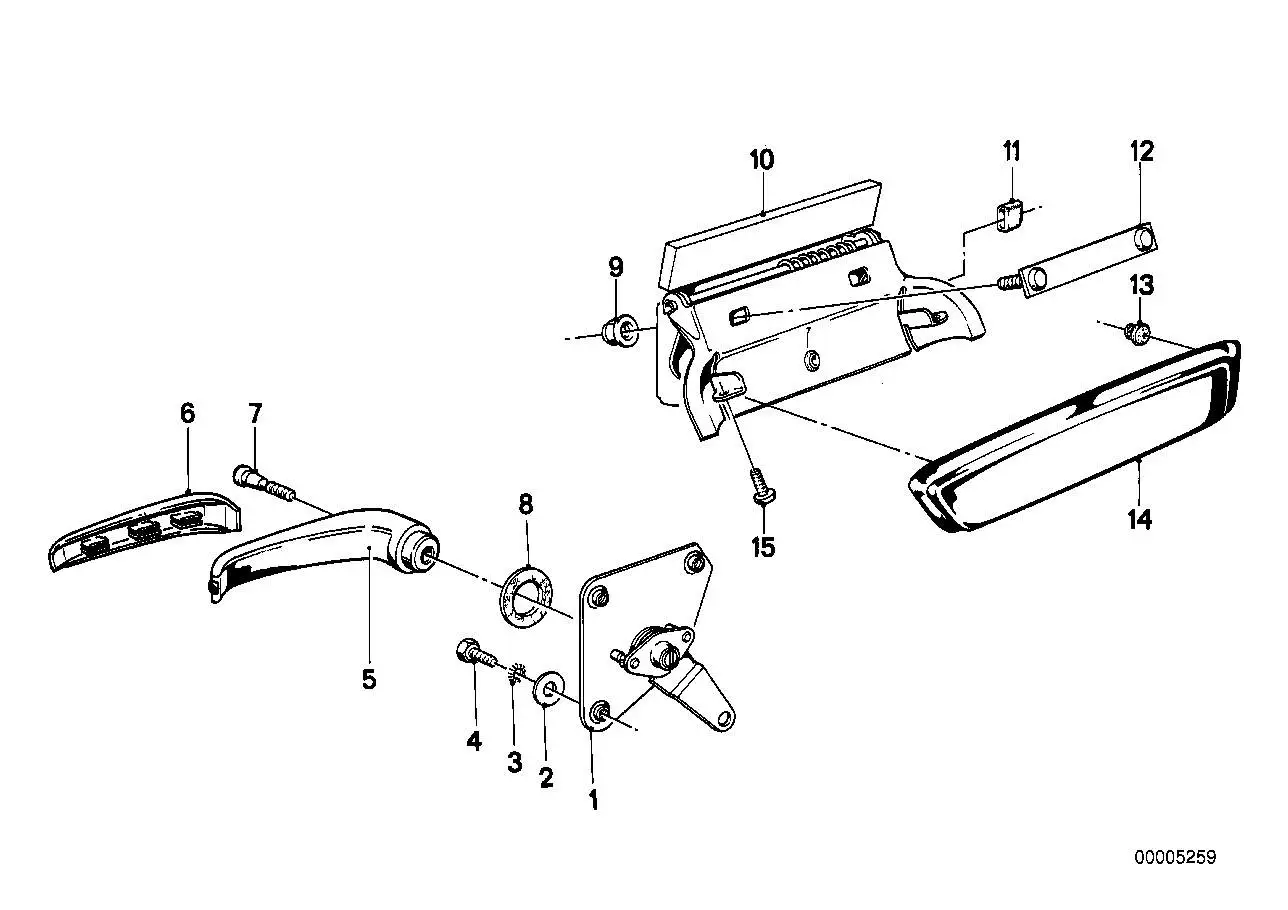 BMW Gummiauflage E12 E21 E23 E28 E34 51216742120 - 3er, 5er, 7er,