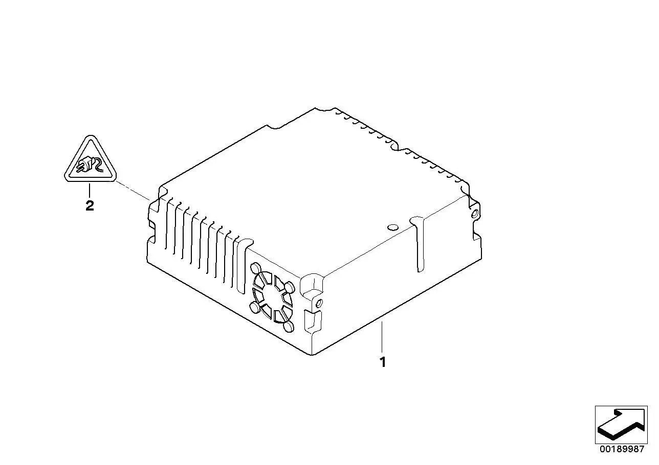 BMW Videomodul E60 E61 E63 E64 E70 E71 E90 E91 E92 E93 R55 R56 65