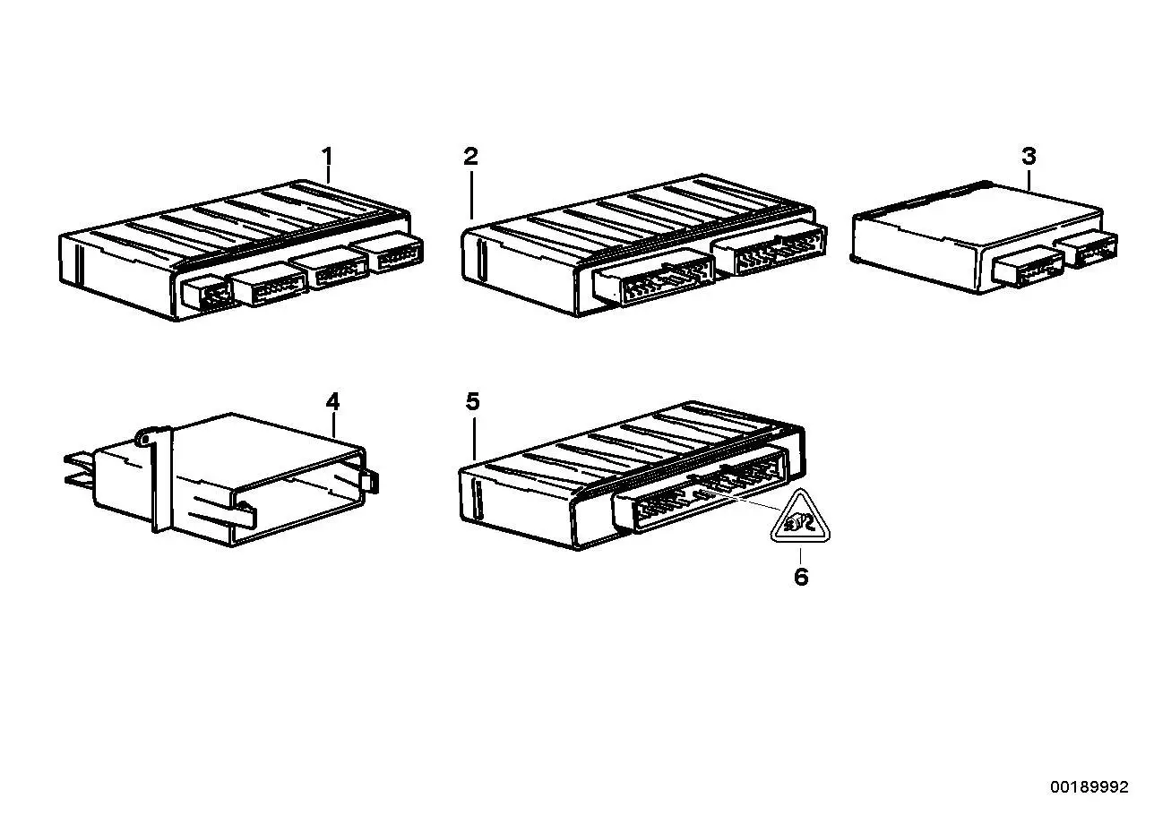 BMW Grundmodul E32 E34 61358360104
