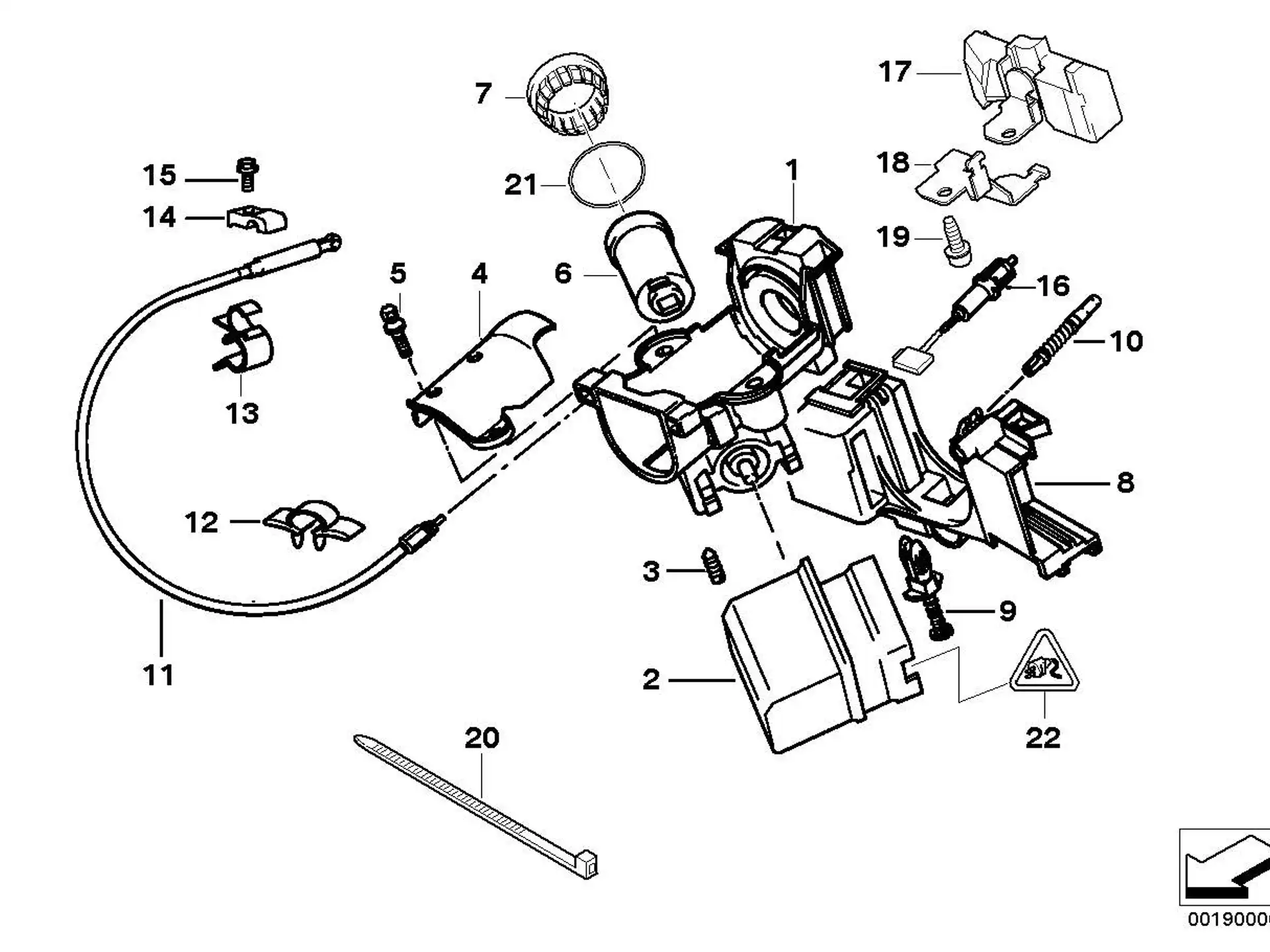 BMW Kontakt-Kohle E38 E39 32311091732