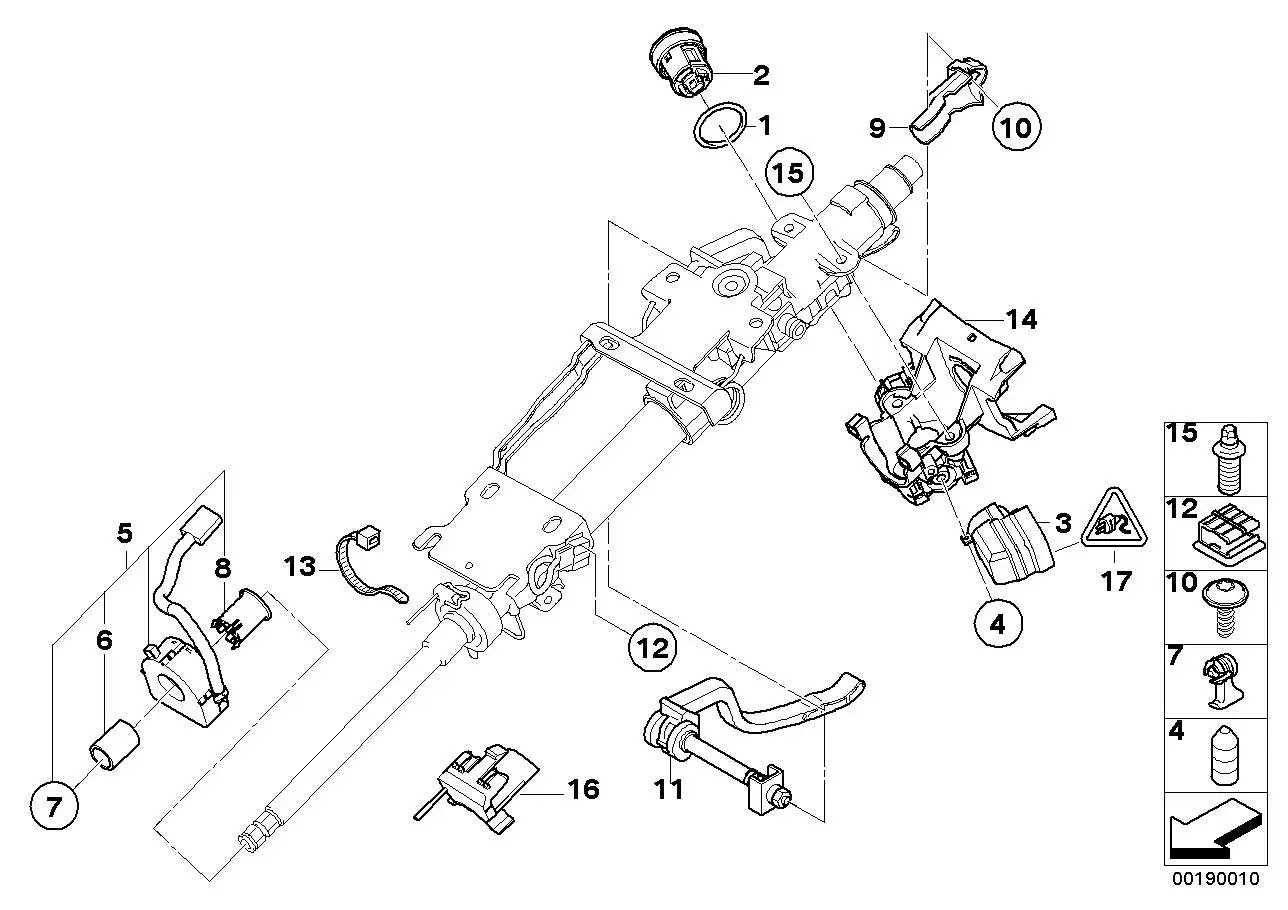 BMW Positionierfahne E85 E86 37146763445 - Bildposition 07