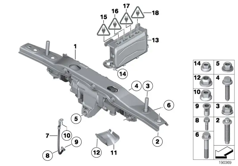 BMW Aktor HSR F01 F02 33346776294 - 7er F01, 7er F02