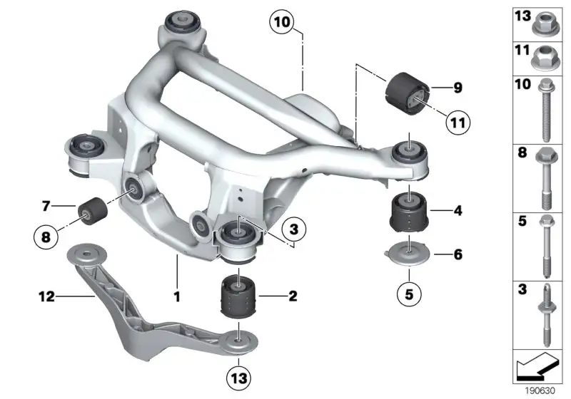 BMW Anschlagscheibe hinten rechts E89 33316787390 - Z4 E89