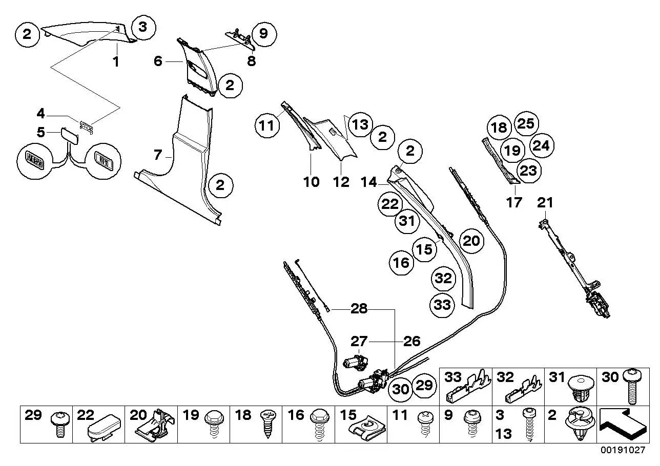 BMW Blechschraube E46 E60 E61 E70 E71 E72 07119904184 - Bildposit