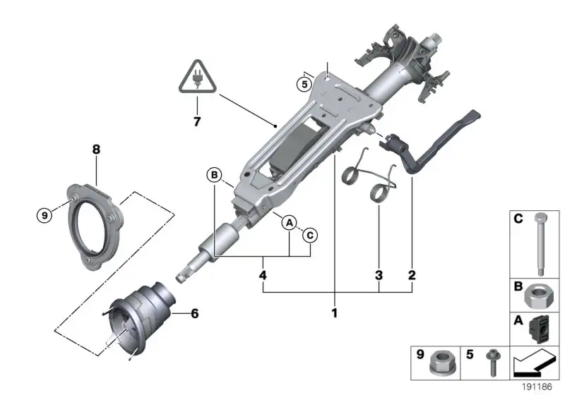 BMW Universal-Buchsengehäuse uncodiert E36 E38 E39 E46 E52 E53 E6