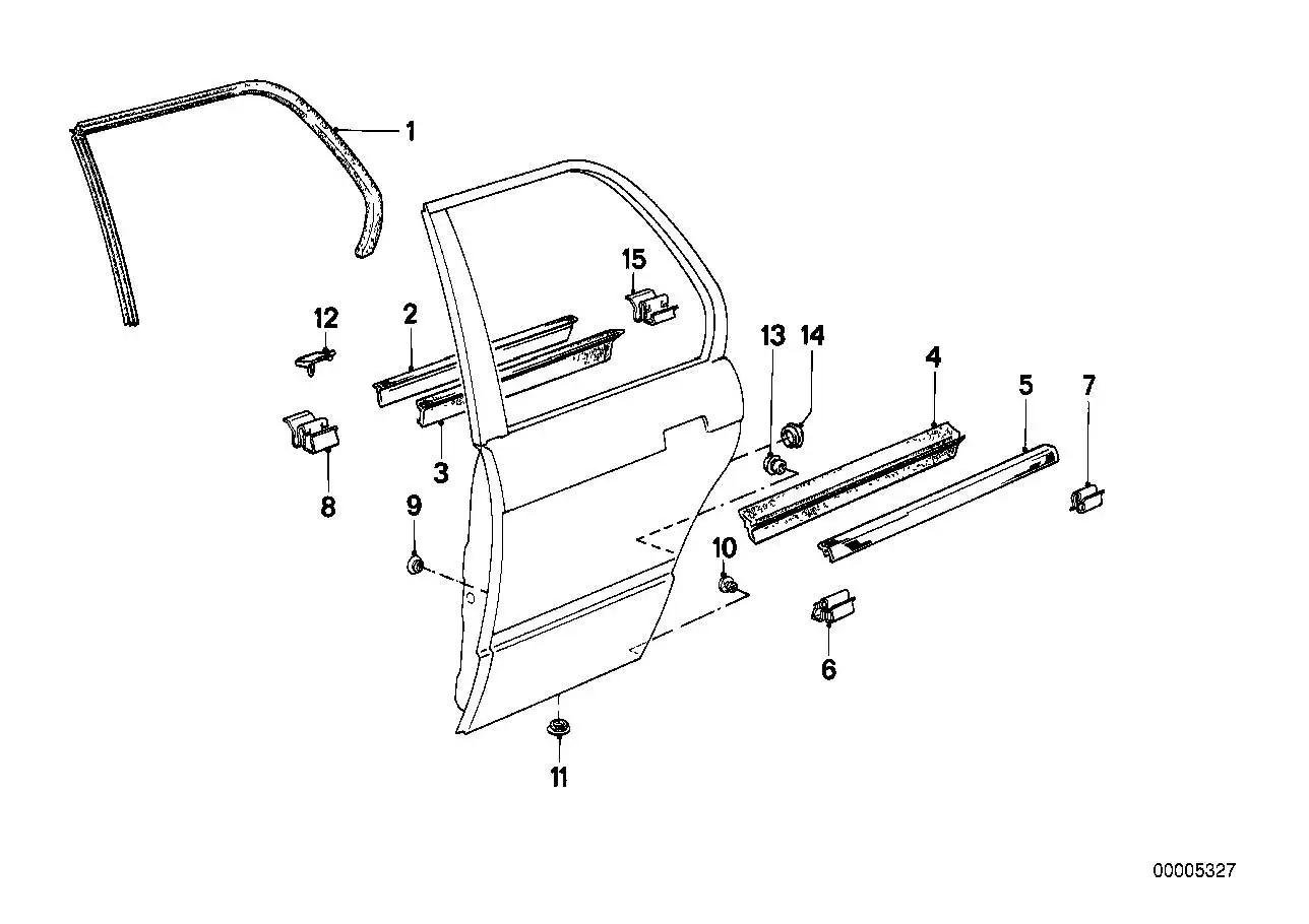 BMW Klammer E30 51221922139 - Bildposition 12