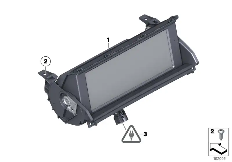BMW Central Information Display E89 65509210504