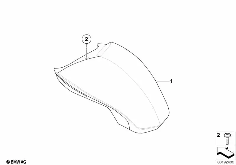 BMW LED-Heckleuchte 63218526957 - Bildposition 01