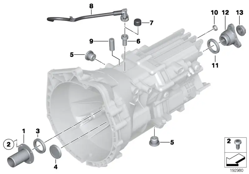 BMW Bundmutter E30 E28 E32 E34 E36 E39 E46 E60 E61 E81 E82 E84 E8