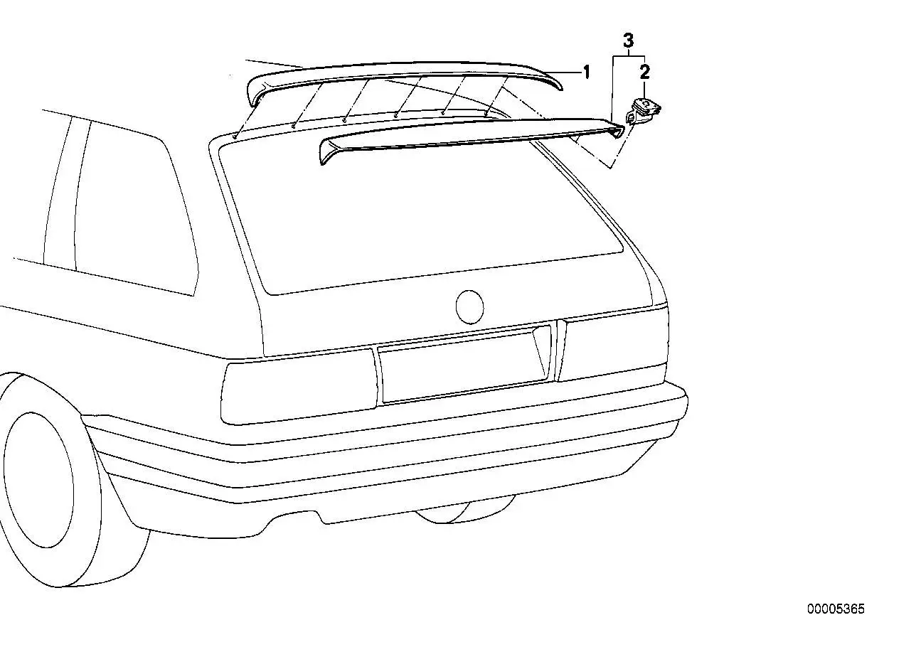 BMW Klammer E30 51711959839 - Z1 E30