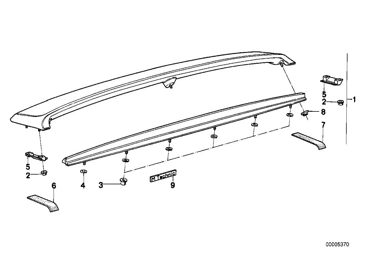 BMW Folie E30 51712239839 - Bildposition 06