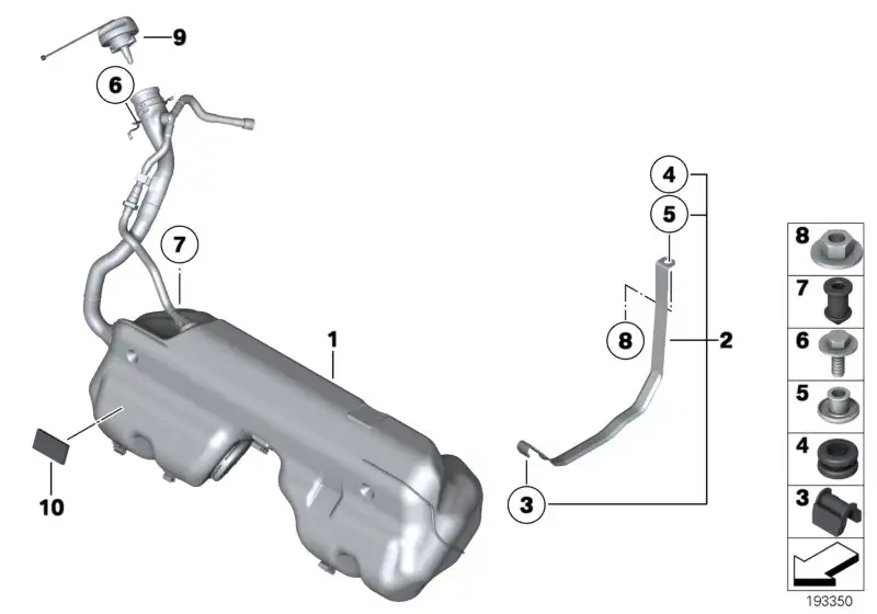 BMW Gummielement 16117244590 - Bildposition 07