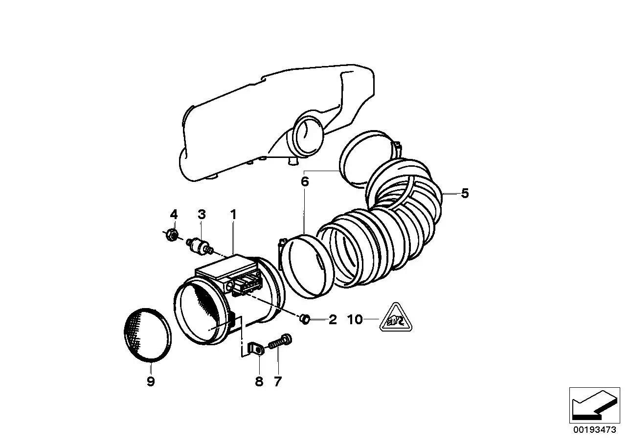 BMW Schlauchschelle E30 E31 E32 E34 E70 18111763219 - Z1, 5er, 7e