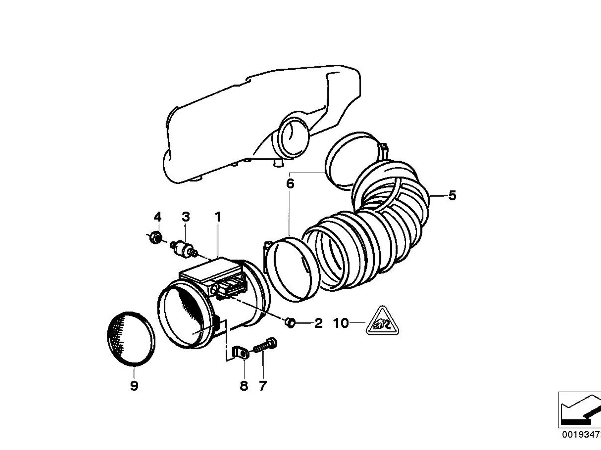 BMW Schutzgitter E34 13621316910
