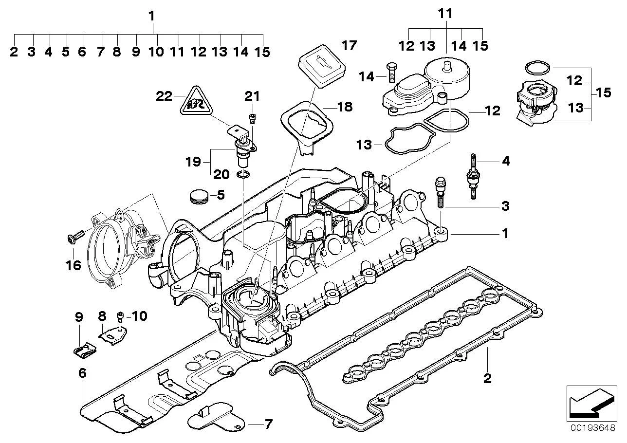 BMW Nockenwellensensor E38 E39 E46 E53 E60 E61 E65 E83 13627794646