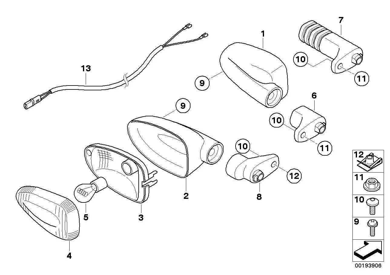BMW Glühlampe K02 K03 K09 K15 K18 K21 K22 K23 K25 K25H K27 K28 K2