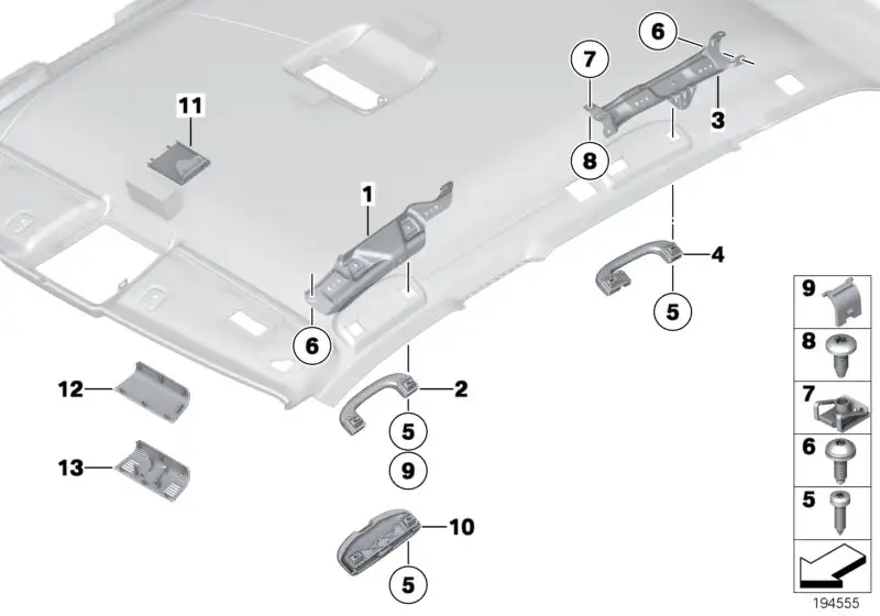 BMW Kombi-Linsenschraube E84 51162993604