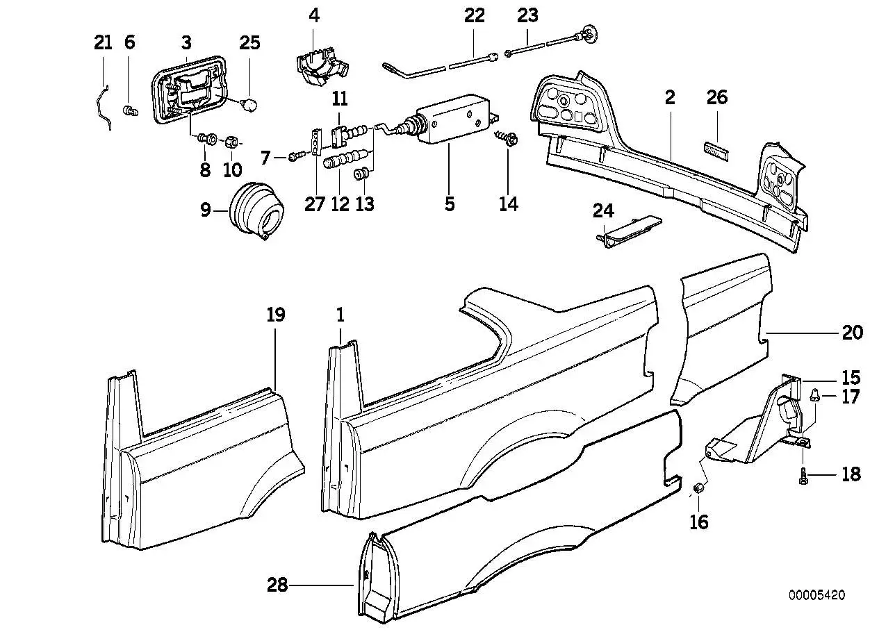 BMW Anschlagpuffer E36 E46 51178156239 - Bildposition 06
