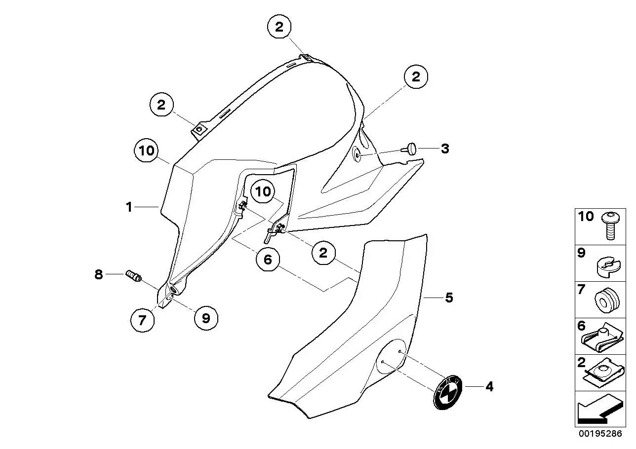 BMW Gewindebolzen K73 46637707501 - Bildposition 08
