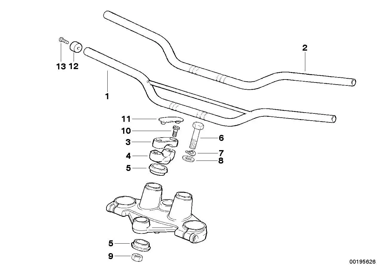 BMW Sechskantschraube E38 E39 E46 E53 07119900525 - Bildposition