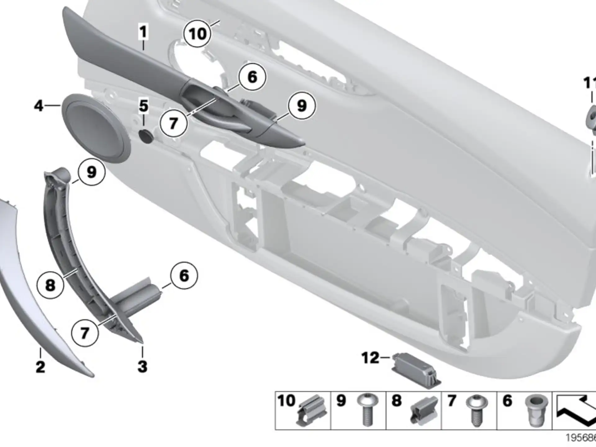 BMW Stopfen links E89 51419167013