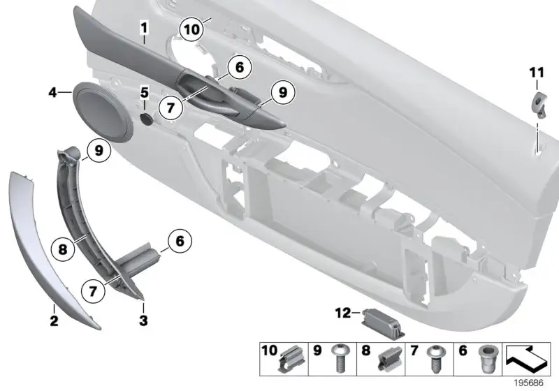 BMW Stopfen rechts E89 51419167014 - Z4 E89