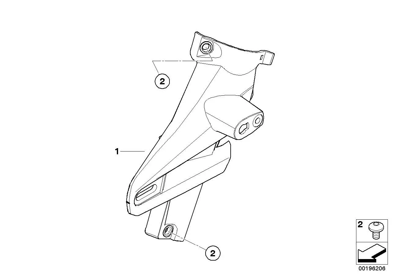 BMW Scheinwerferhalter links K73 46637685503