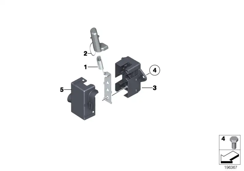 BMW Deckel Stützpunkt B+ E89 61149190111