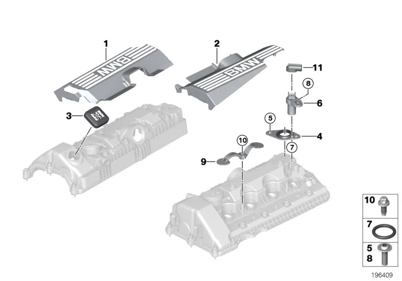 BMW Haltebügel E53 E60 E61 E63 E64 E65 E66 E70 11127546661